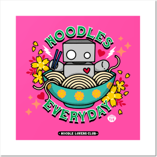 Noodles Everyday Posters and Art